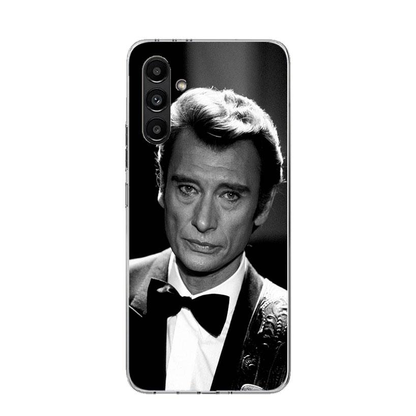 Johnny Hallyday Music Case Phone Cover for Samsung Galaxy A16 A56 A36 A26 A15 A55 A35 A25 A14 A54 A34 A24 A13 A53 A33 A23 A05S A