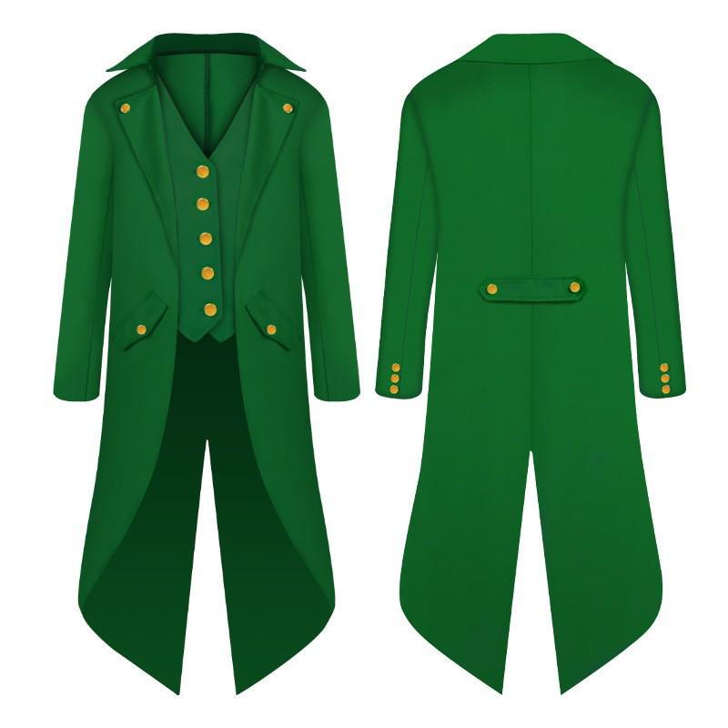 European Medieval Children's Punk Retro Tailcoat