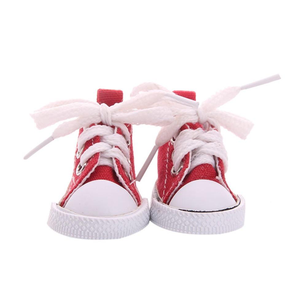Multi Color Doll Shoes 5*3cm Clothes Accessories Cartoon Mini Shoes  Children Toys