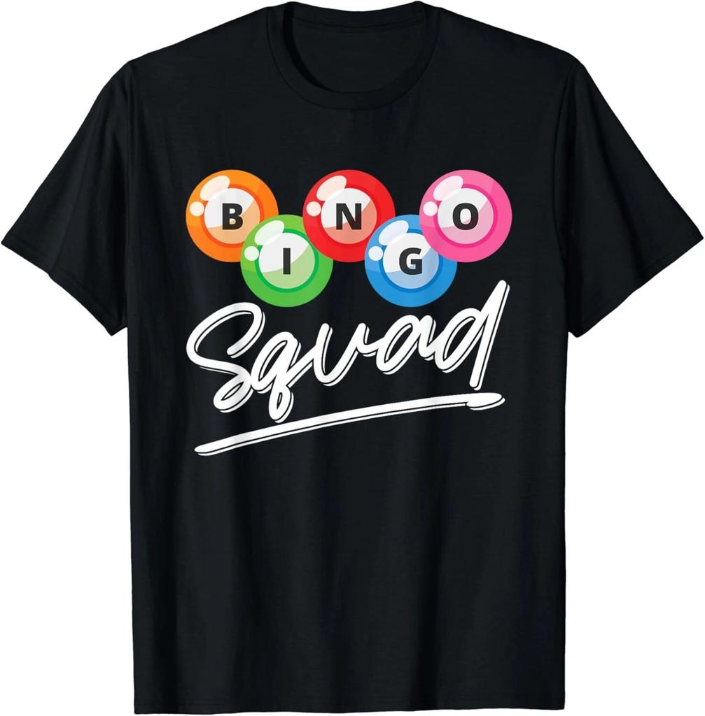 Lottery Gambling Bingo Squad Lotto Bingo Player Bingo Gift Unisex T-Shirt