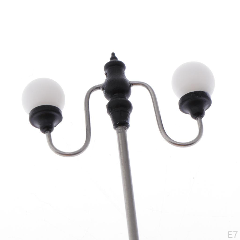 Scale Model Railway Train Lamp Lights - Pack of 5 Garden Landscape Accessories