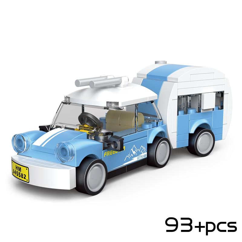 Premium-Quality Decool Compact Size High-Standard Pull Superior-Grade Back Car First-Class Building-Set First-Class Building-Bricks Top-Grade T1