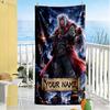 Naruto Character Customized Name Beach Towel Soft Durable Quick-Dry Perfect for Traveling Yoga Camping and Swimming