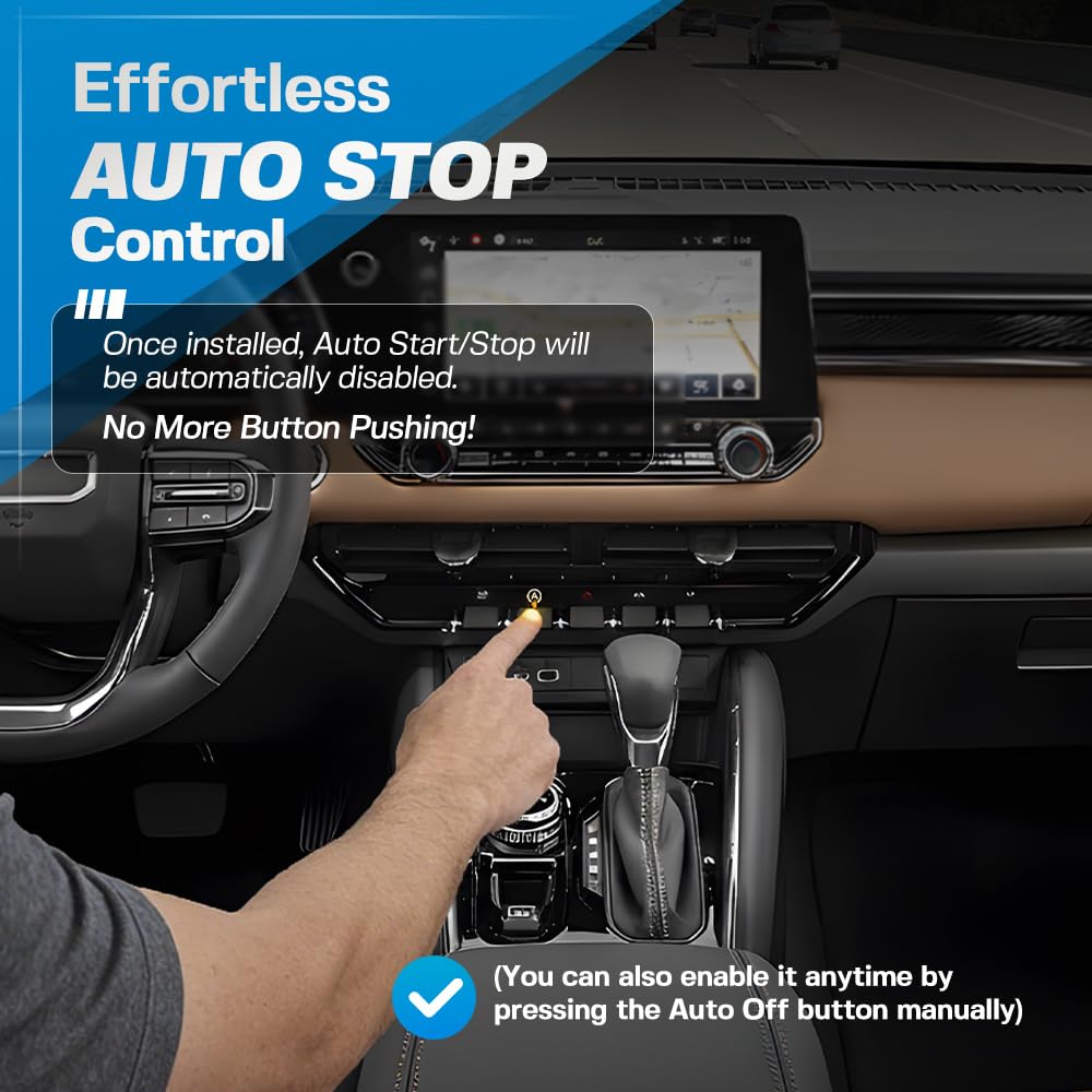 

Auto Start Stop Eliminator for Chevy Colorado/GMC Canyon 2023 2024 2025 2026 Auto Stop Eliminator-Disable Auto Stop Automatically-Plug Play Error