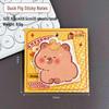 Apple Duoduo Cute Reusable Adhesive Sticky Notes for Students and Office