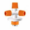 Floor Drain Adapter Slim for Compact Bathrooms