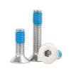 Kaying 304 SS Countersunk Hex Socket Screws with Threadlocker