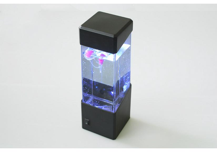 Flashing Jellyfish Volcano Lamp - Creative Night Light Aquarium Healing Gift