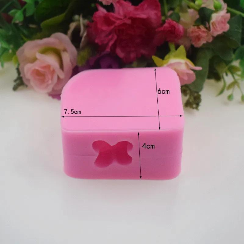 

Mini Elephant Silicone Mold DIY Craft Candle Holder Making Pastry Baking Mould Handmade Resin Home Decoration Wholesale розовый