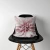 Home Decor Pink Flower Print Cushion Cover Soft Polyester Pillowcase Bedroom Car  Funda De Almohada