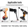 8-32mm Hex Combination Electric Impact Wrench & Socket Set for Auto and Machine Repair