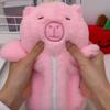 Pink Capybara Plush Pen Bag Large Capacity Capibara Plush Pencil Pouch  Student