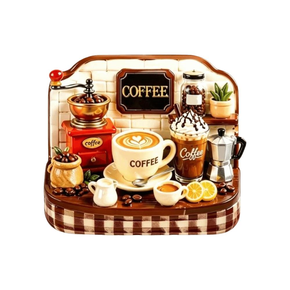 House Home Decoration Shop Shape Magnetic Sticker Chinese Style Refrigerator Magnet Gift