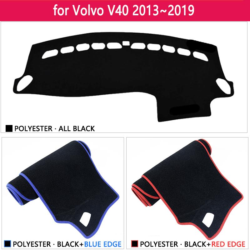 Dashboard Cover Board Mat Carpet Pad for Volvo V40 2013~ Protection Shade Cape Anti-dirty Anti-sun Car Accessorie 2014 2015
