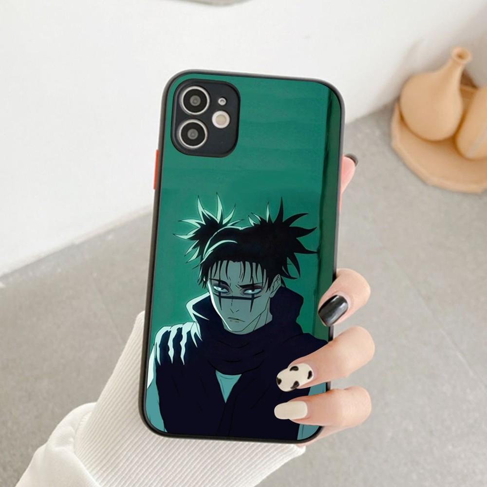 Choso J-Jujutsu-Kaisen Phone Case For IPhone 14 X XR XS 7 8 Plus 11 12 13 Pro MAX 13mini Matte Shockproof Case