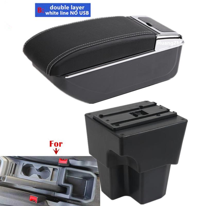 For Vw Tcross Armrest Box For Volkswagen T-CROSS Car Armrest Interior Center Storage Box USB Charging Car Accessories
