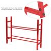 2Tiers RC Tyre Aluminum Alloy Shelf 1.9in Wheel Tire Storage Rack for SCX10 90046 D90 1 10 Model Crawler CarRed