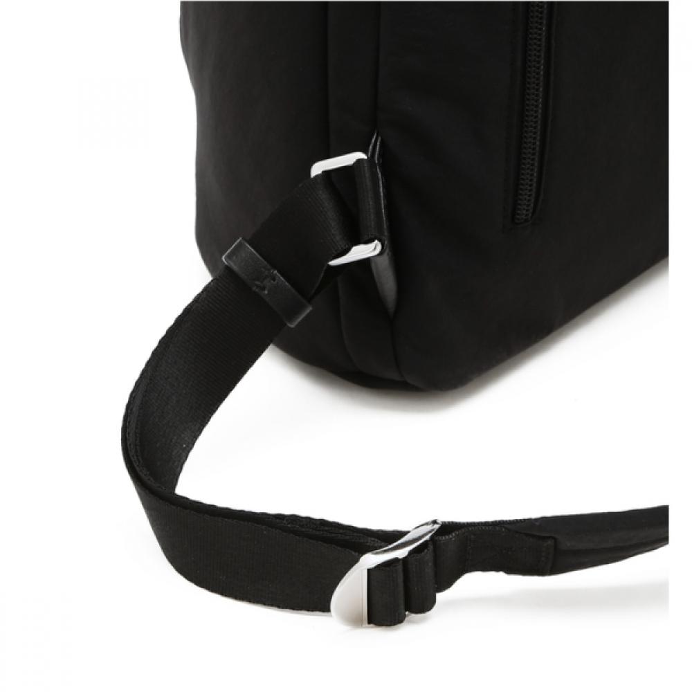 Daks Black Nylon Backpack With Logo Decorate Dcba6e850bk