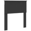 Headboard Black Oak Effect Wood Based Material