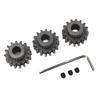 3pcs RC Car Gear Set 8mm Inner Hole Steel Car Motor Gear for 1 5 1 8 1 10 Model Car