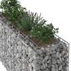 Gabion Raised Bed Silver