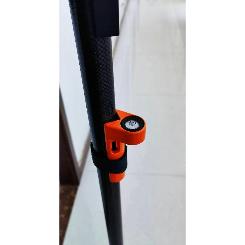 Centering Pole Carbon Fiber Pole Leveler Bubble Assembly Aluminum Alloy Right-angle Level Strap Portable Vertical Level Bubble