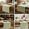 Cotton Linen Table Runner for Dining Table Nordic Minimalist Long Desk Runner