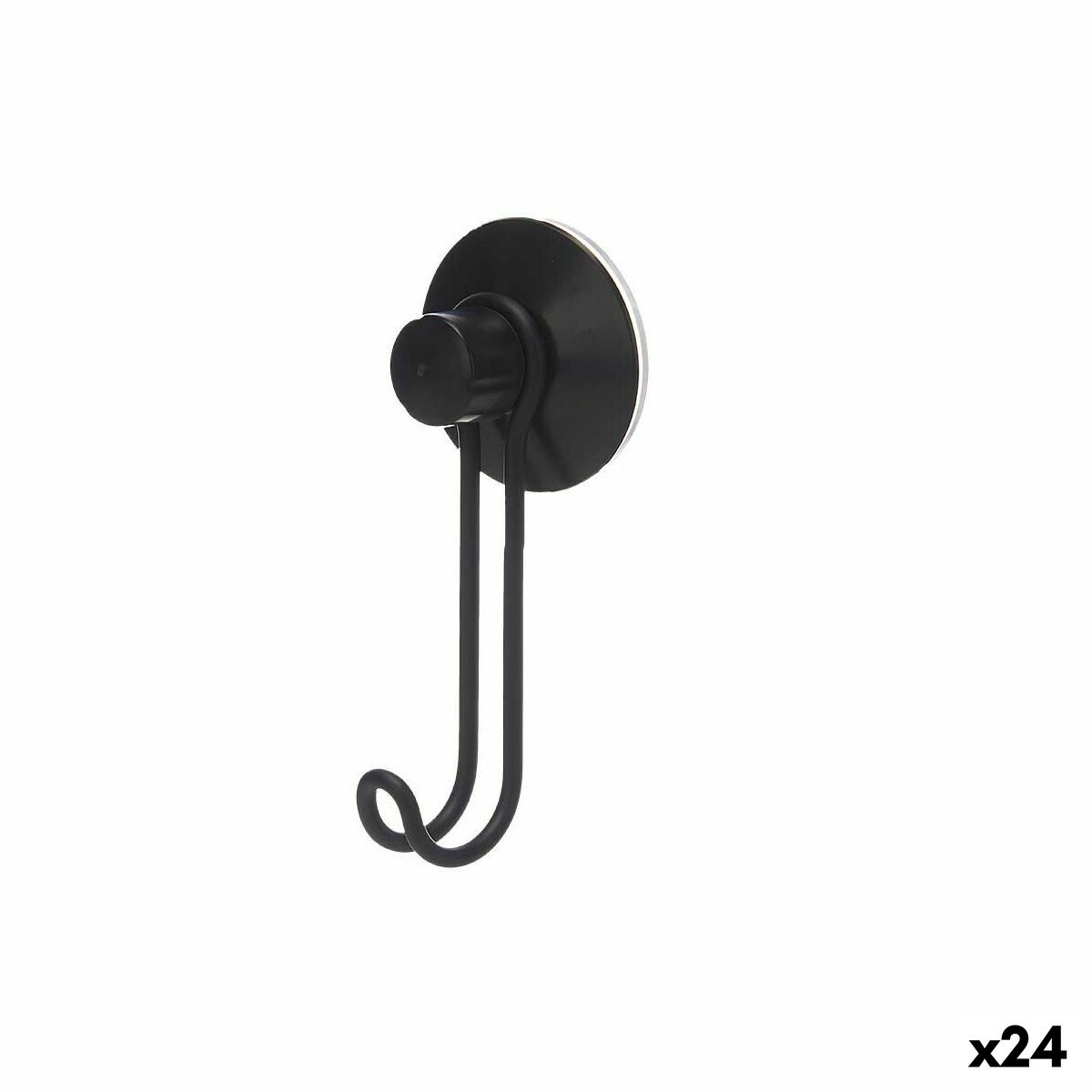

Крючок для подвешивания Black Steel ABS 6 x 13 x 4 см (24 единицы) TU прозрачный