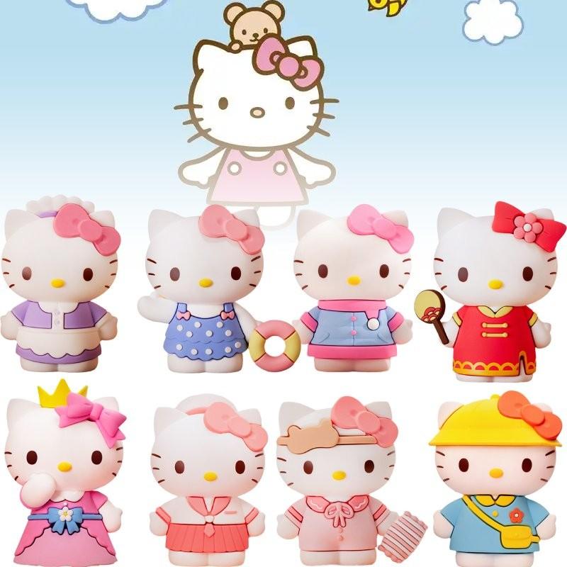 Adorable Kitty Cat Blind Box Series Cute Japanese Healing Figurine For Girls Gifts