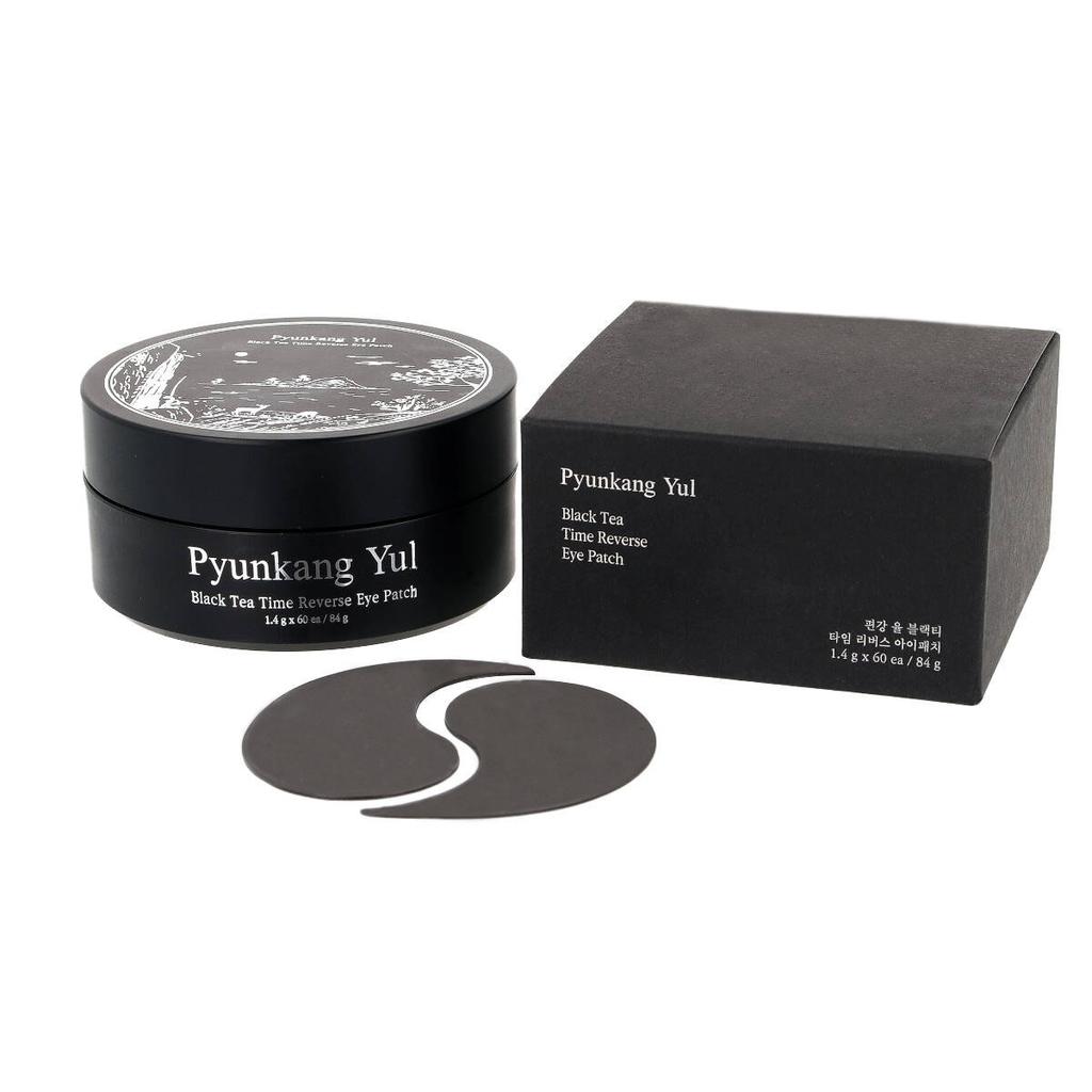 Pyunkang Yul Black Tea Time Reverse Eye Patch 60 pcs - Płatki pod oczy z czarną herbatą