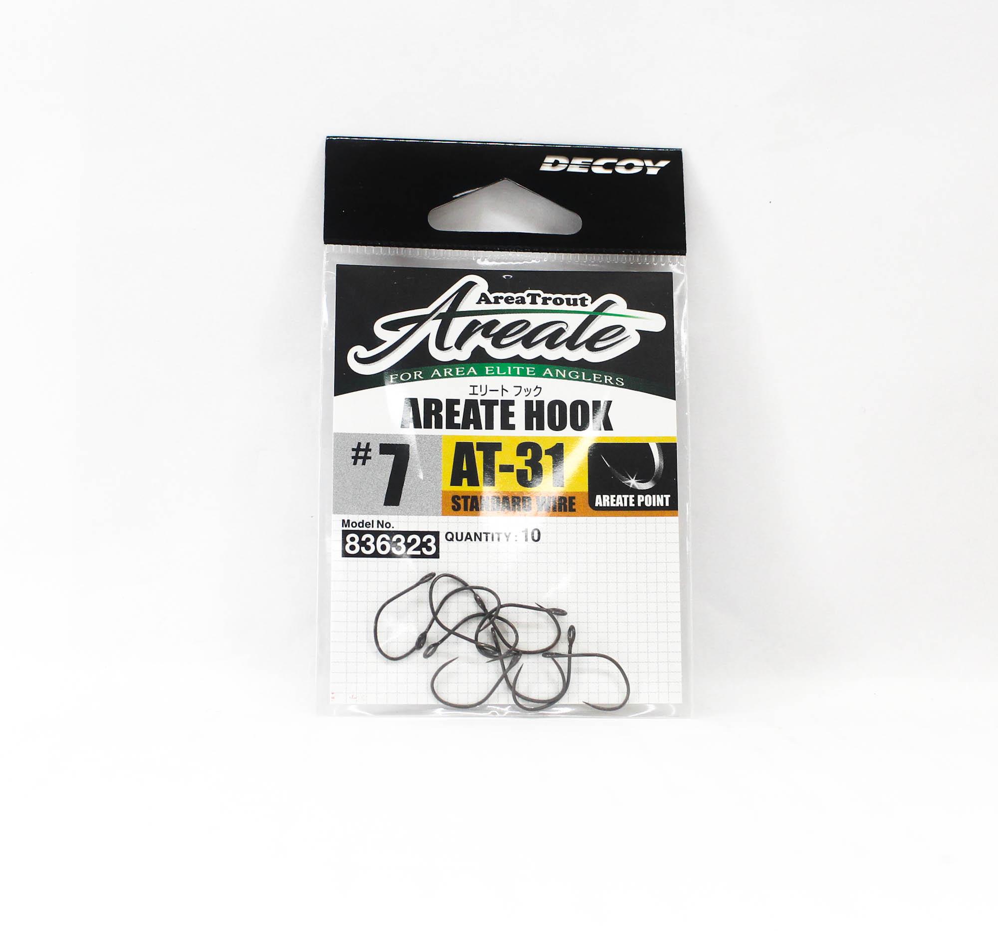 

Decoy AT-31 Areate Elite Hook Standard Wire Size 7 (6323)