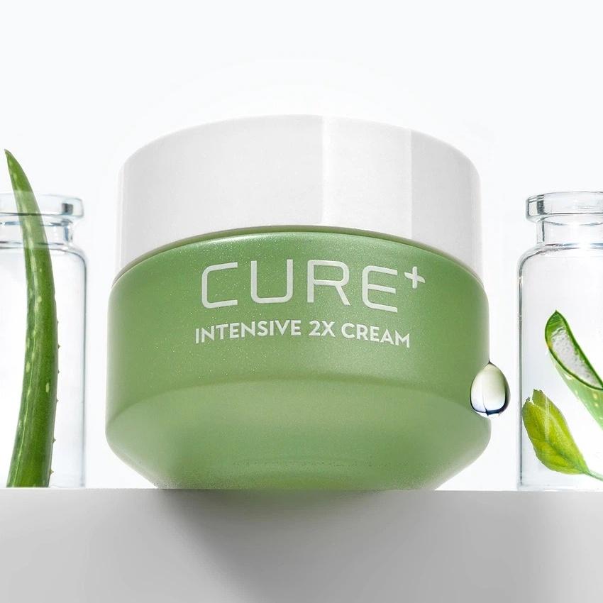 [Cure Alpha by Kim Jeong Moon Aloe] Lasence Loe Cure Intensive 2X Cream - Deep Healing & Protecting Balm-Cream, 30g | Olive s K-beauty 30g x 1EA