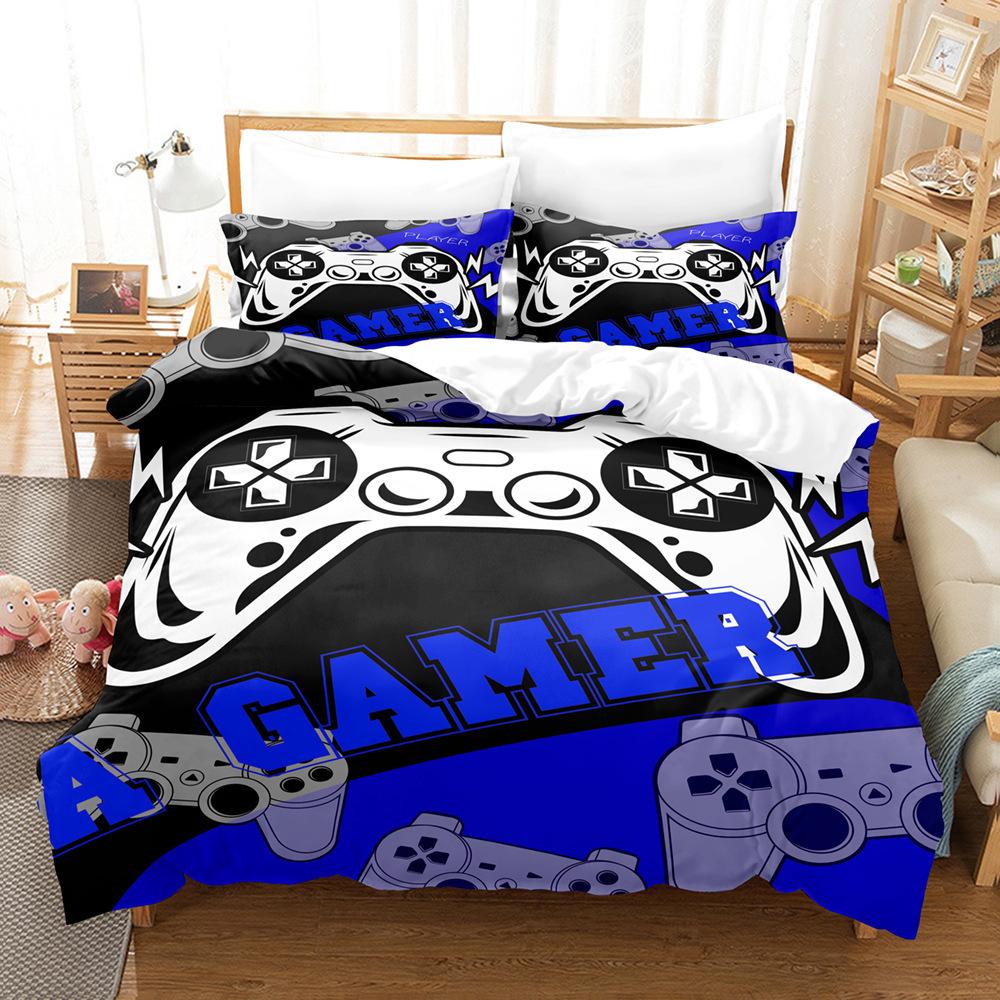 Fashion Technology Printing, 3D Digital Printing, Bedding, Duvet Covers, Pillowcases, Three-piece Sets