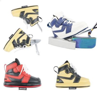 Golf Club Headcover Wear Resistant Protector Cover Shoe-Shaped Golf Putter Scratch-proof Funny Golf Accessories