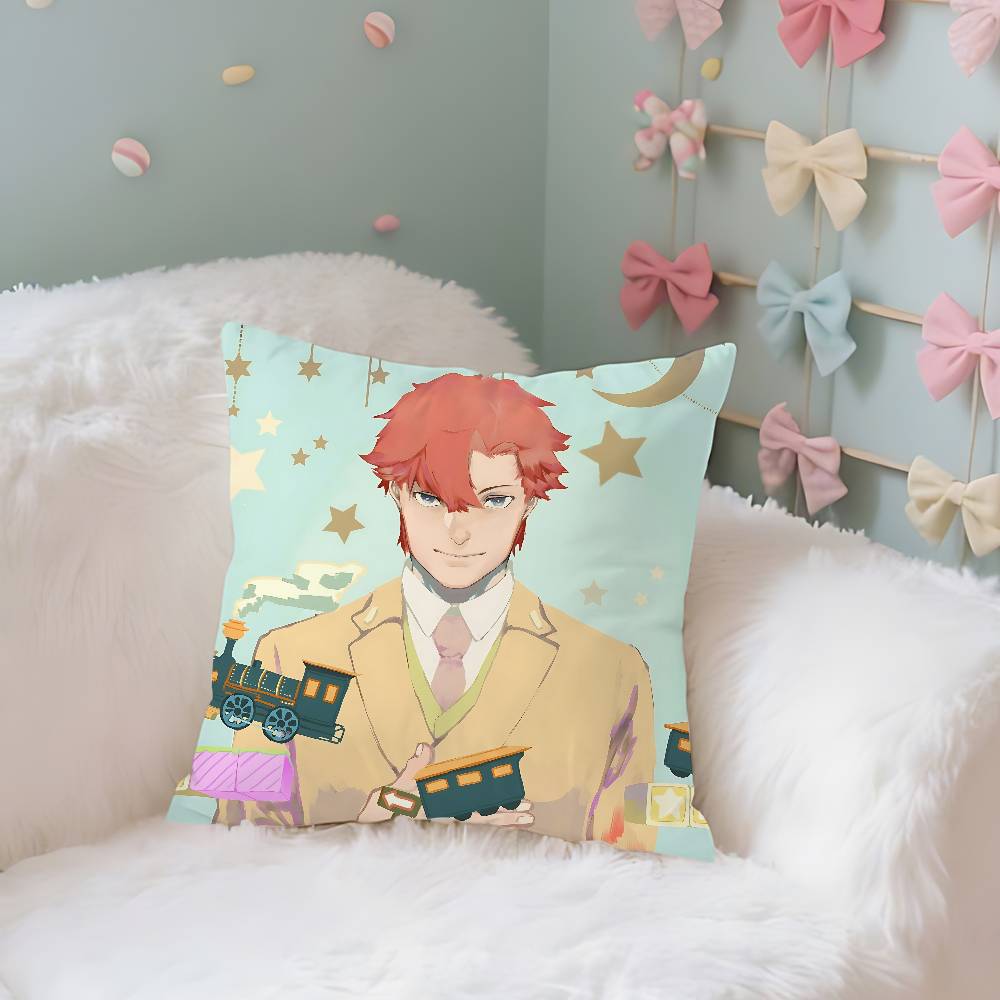 Baccano Anime Pillow Case Throw Pillow Cover Nordic Vintage Style Cushion Covers Home Living Room Sofa Couch Seat