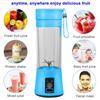 Tragbarer Mixer, persönlicher Entsafter mit wiederaufladbarem USB-Fruchtsaftmixer für Smoothies und Shakes, 380 ml