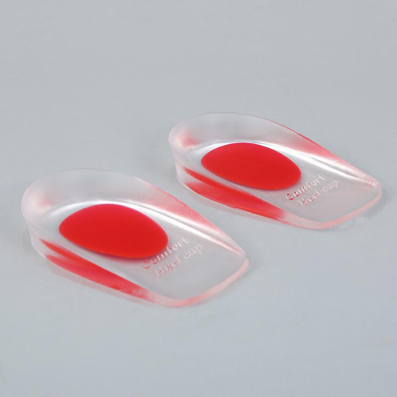 Soft Silicone Heel Pad: Non-Slip, Shock Absorbing, and Comfortable for Foot Fatigue Relief
