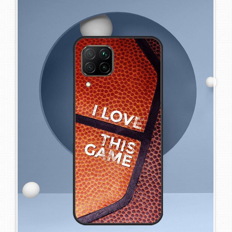 Basketball For Huawei Nova Y72 Y90 Y61 Y91 Y60 Y70 12s 12i 11i 8i 9 10 SE P20 P40 Lite P60 P30 Pro Case