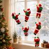 25CM Climbing Santa Doll Plush Christmas Tree Decoration