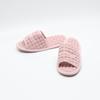 Public Grid Fabric Room Slippers Living Room Slippers