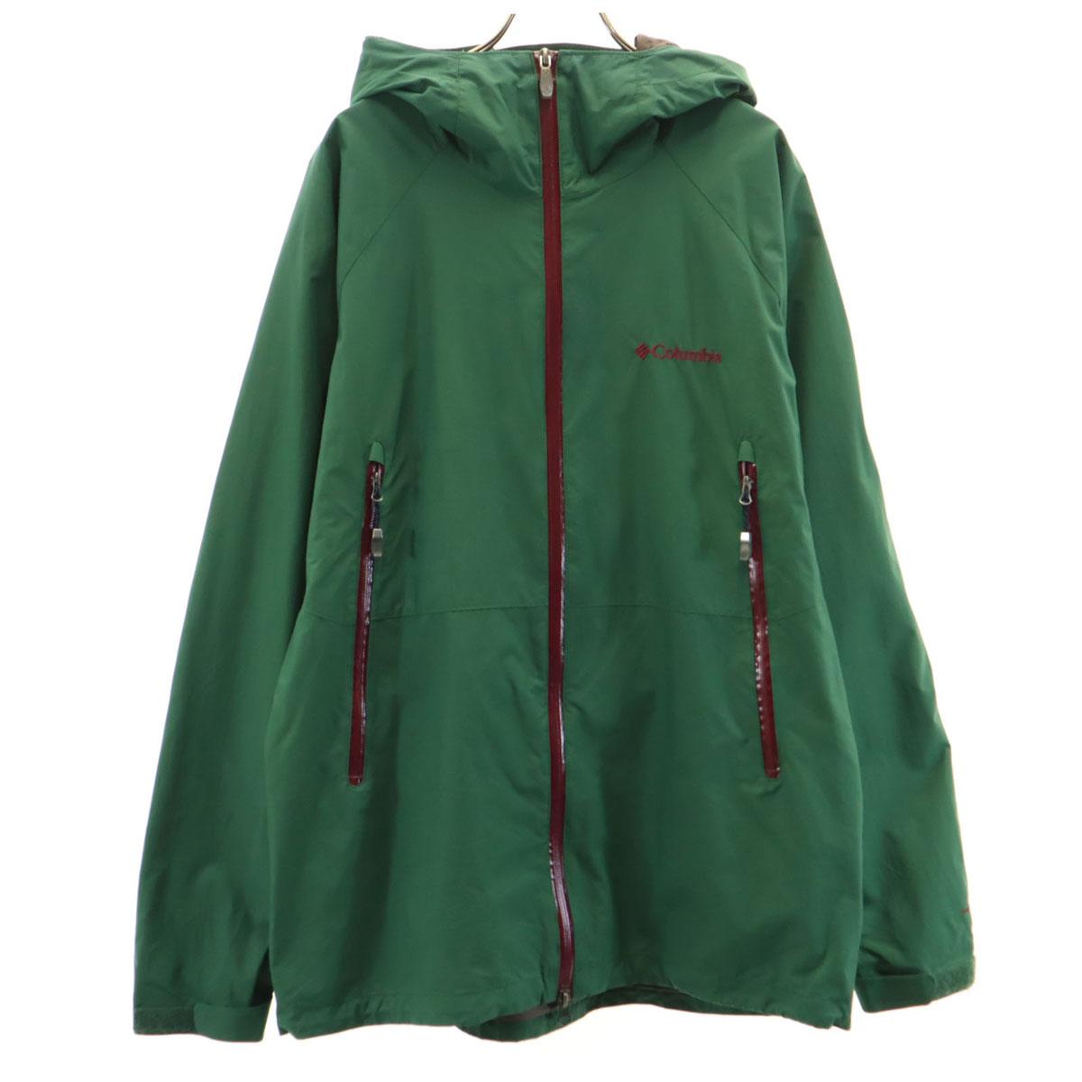 

Columbia Mountain parka XL Green system Outdoors Men s Used