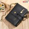 Marlonte Women's High-End Retro Leather Wallet & Clutch - Anti-Magnetic, Multifunctional Long Design in Top Layer Cowhide