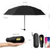 Ultralight And Compact Portable Capsule Umbrella Uv Protection Umbrella Mini Five-Fold Umbrella