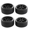 4pcs Remote Control Tires 53 108 43 102mm 17mm Wheel Hex Replacement for ARMA 1 7 Felony FSR Model GT Remote Control