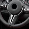 F22 F30 F31 F32 F33 F36 F10 F06 F12 F13 F15 F16 Für M-Sport ABS Glanz Farbe/Alcantara Innen Lenkrad Abdeckung Trim