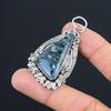 Daughters Day Deal Natural Solar Moss Agate Wife Pendant Jewelry Sterling Silver