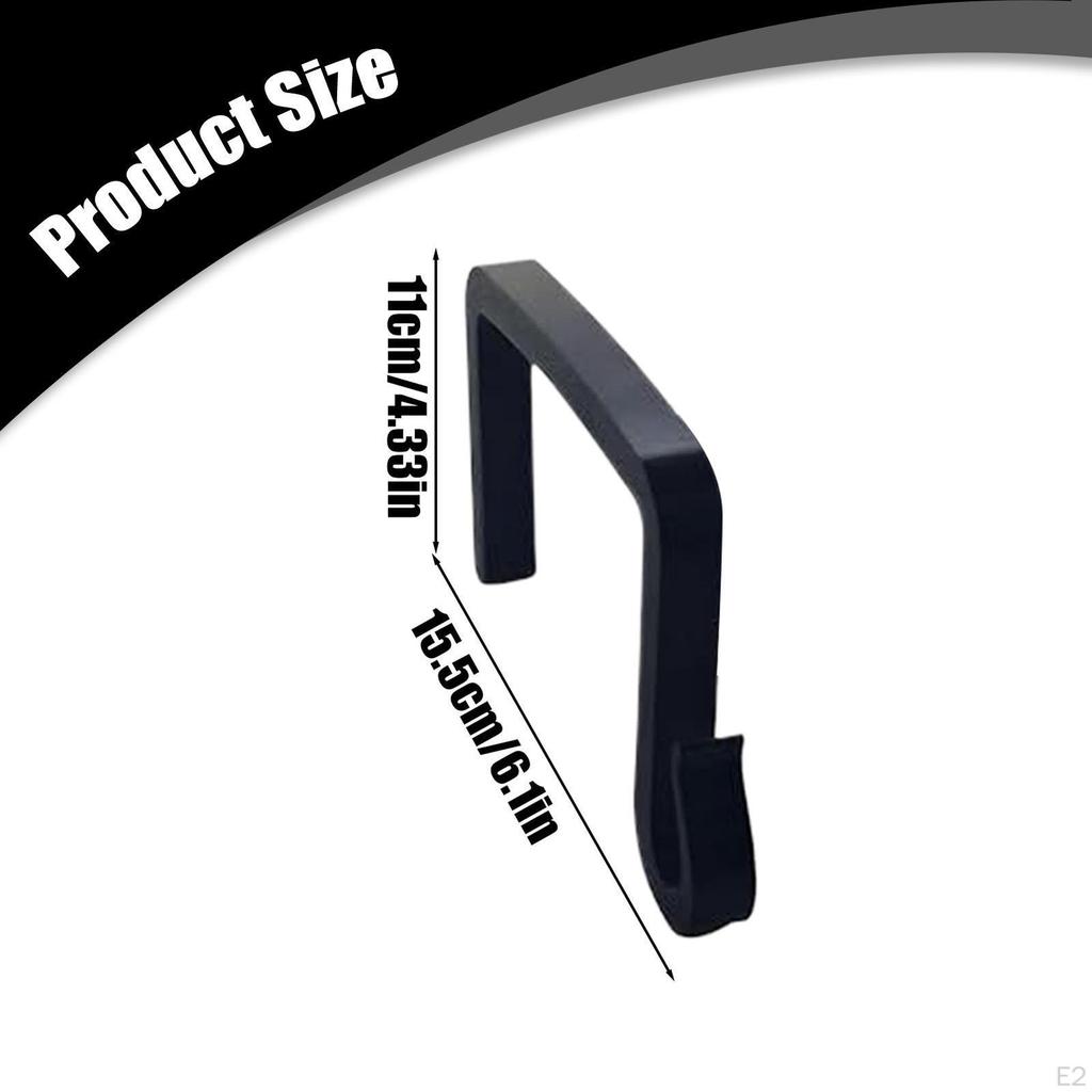 6Pcs Hooks for Outdoor Strings Light Lights Hanging Clips Weatherproof Heavy Duty Practical