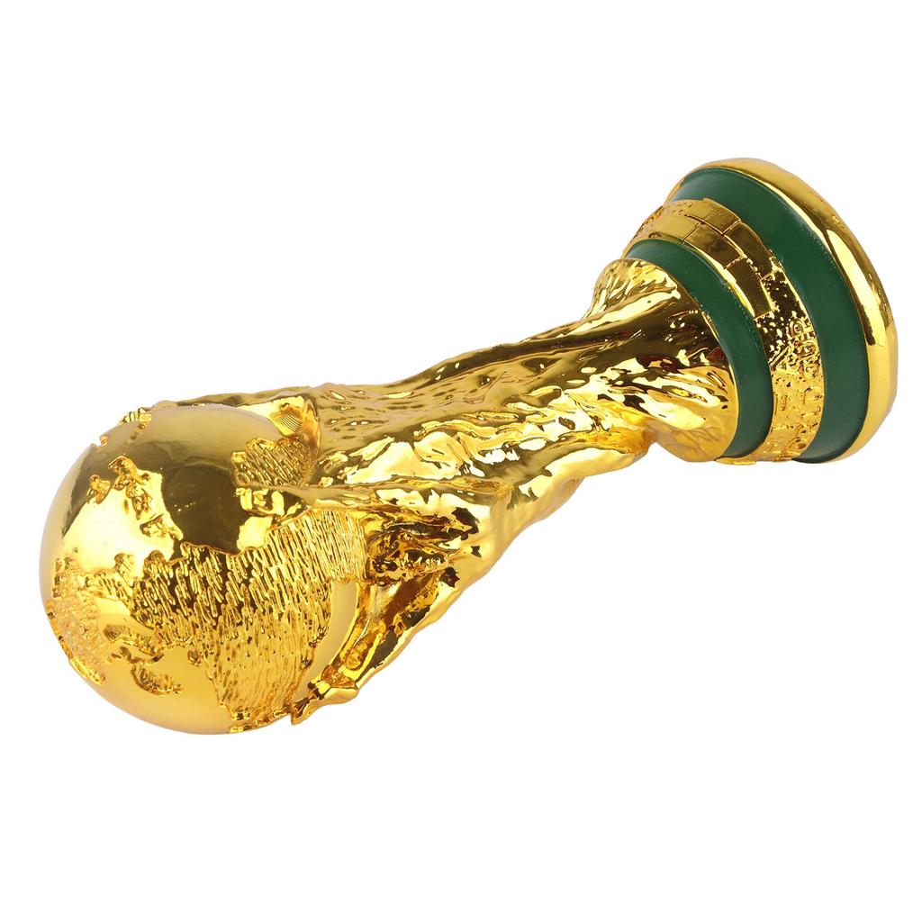 Cupa de aur Replica Trofeu 2022 Trofeul World Soccer Award pentru decorarea familiei Cadou pentru fani de fotbal 21 cm