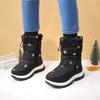 Autumn/Winter Comfortable And Warm Plush Thick Sole Baby School Snow Boots New Casual Cute Snow Zipper Daily Medium Boots