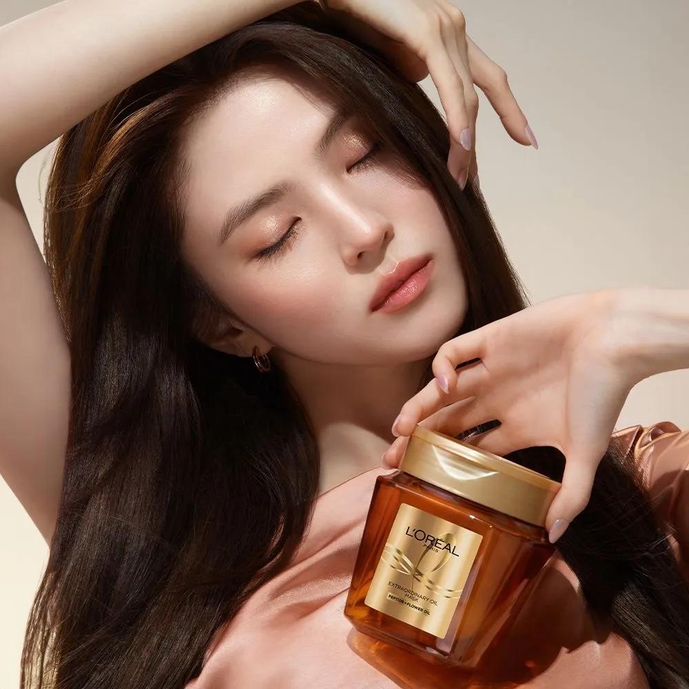 Extraordinary Oil Silk Mask Pack 250ml + Dreamlength Shampoo 400ml